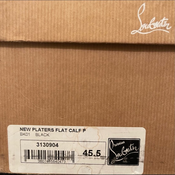 Sold on another platform Christian Louboutin New Platers Calf Euro 45.5 - Picture 7 of 8